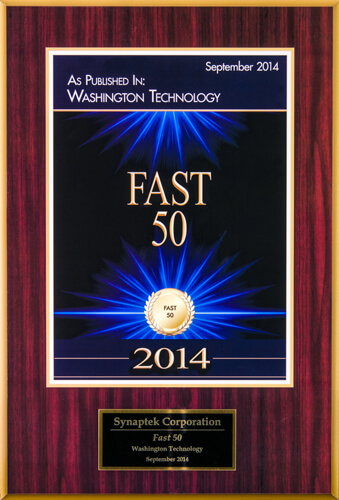 Washington Fast 50 Technology Award