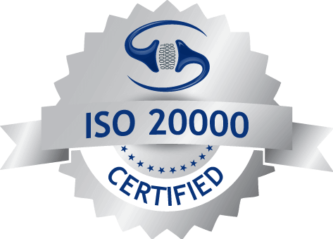 ISO 20000 Certified