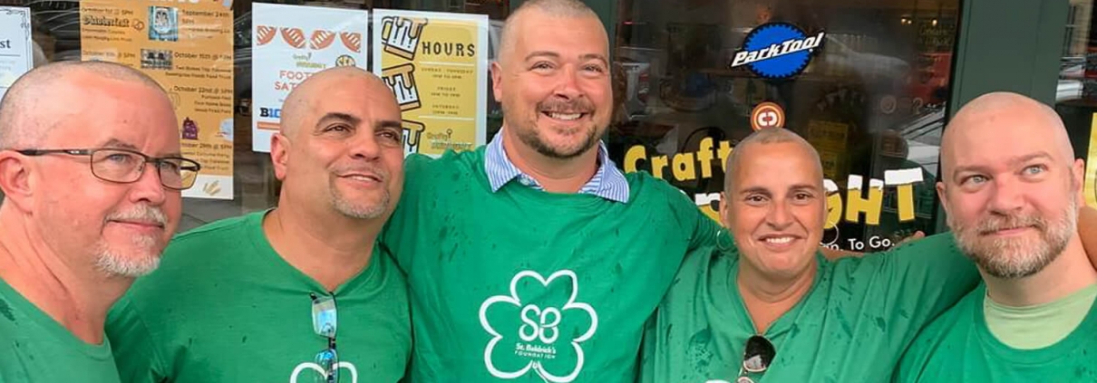 CEO Kam Jinnah, Stone Baggiano and Tom Murphy Shaved Their Heads to Raise Money to Find a Cure for Children's Cancer