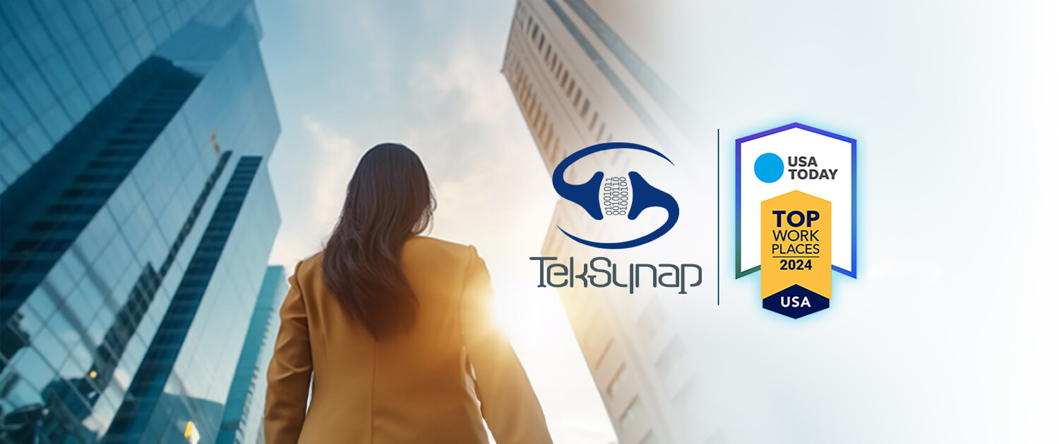 USA TODAY NAMES TEKSYNAP A 2024 TOP WORKPLACE
